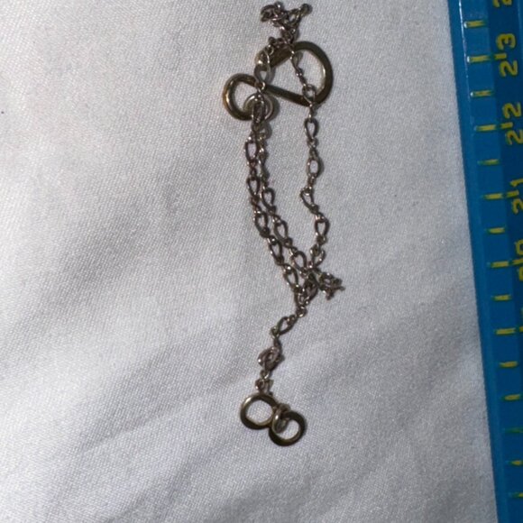 8" Long Sterling Silver Figure 8 Bracelet - Picture 3 of 12